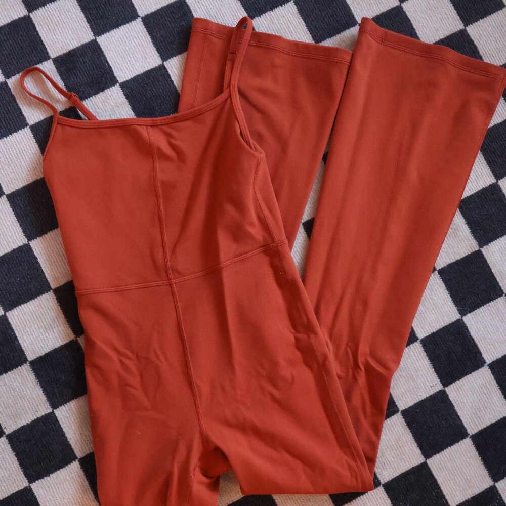 Artizia Wilfred Free DIVINITY KICK FLARE JUMPSUIT size xs